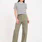 Women's Striped Relaxed Fit T-Shirt - 6 View