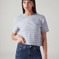 Women's Striped Regular Fit T-Shirt - Styleshot View