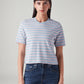 Women's Striped Regular Fit T-Shirt - Front View