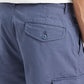 Men's Blue Cargo Fit Shorts - Detail View