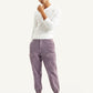 Men's Purple Regular Fit Trousers