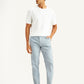 Men's Light Blue Tapered Chinos