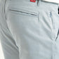 Men's Light Blue Tapered Chinos