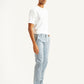 Men's Light Blue Tapered Chinos