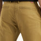 Men's Tan Regular Fit Chinos