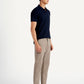 Men's Light Brown Tapered Trousers - 612e0698-806c-466e-87d9-bd1c2246666f View