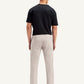 Men's Grey Tapered Trousers