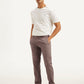 Men's Mauve Tapered Trousers - b23efc8b-80c7-48f7-8a72-e7ccf17a026d View