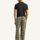 Men's Olive Regular Fit Cargo Trousers