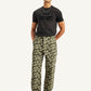 Men's Olive Regular Fit Cargo Trousers