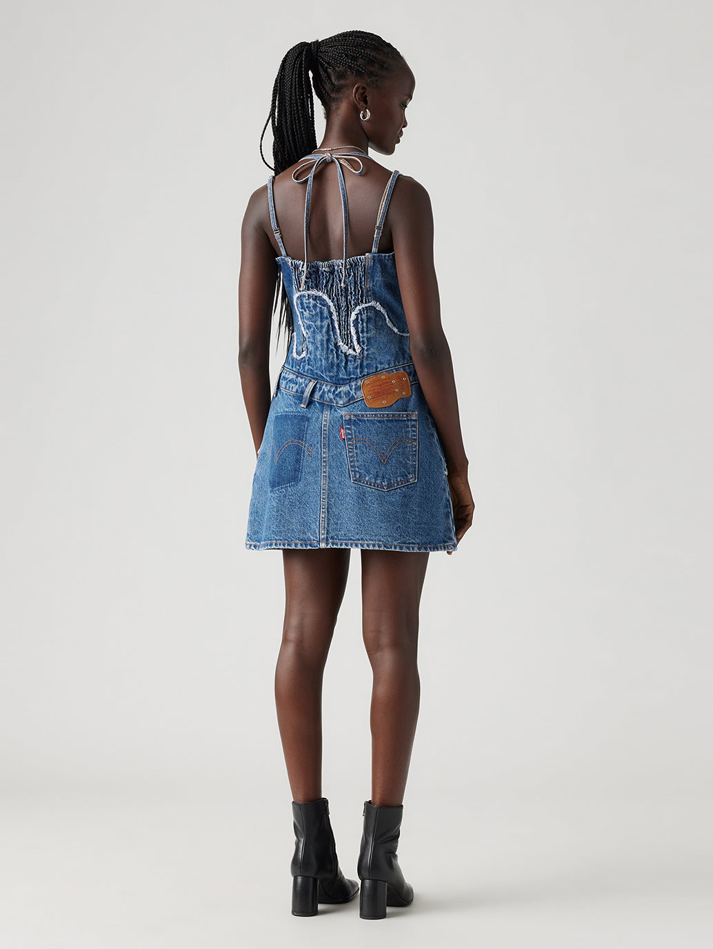 ADSB ANDERSSON BELL × Levi’s デニムミニスカート Levi's® x ADSB Andersson Bell Mini Dress – Levis India Store