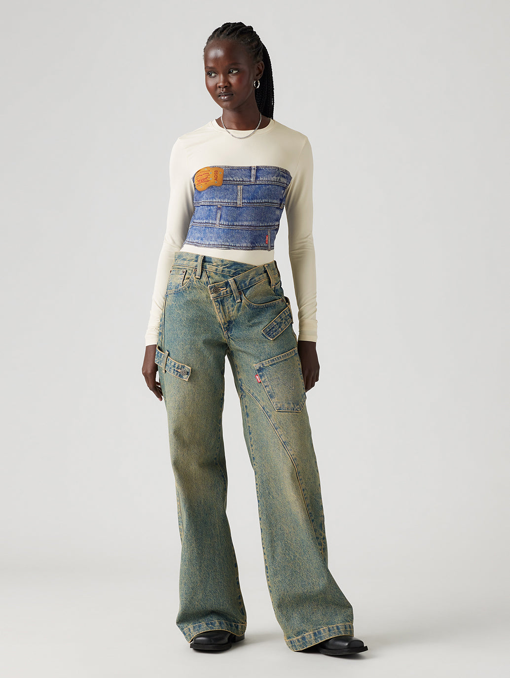 Levi’s® x ADSB Andersson Bell Overlay Jeans - front View