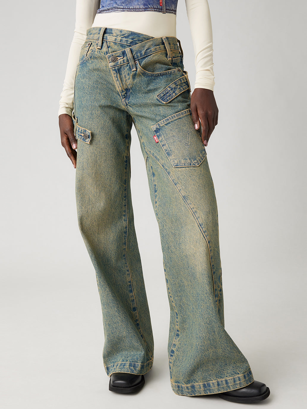 Levi’s® x ADSB Andersson Bell Overlay Jeans - Detail View