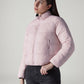 Women's Quilted Relaxed Fit Reversible Jacket - Side View