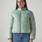 Women's Solid Relaxed Fit Reversible Puffer Jacket - 20 View