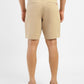 Men's Beige Slim Tapered Fit Shorts - 2276adb5-8406-4147-9a06-3d5c0e92c7bc View