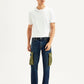 Men's 541 Tapered Fit Navy Cargo Jeans