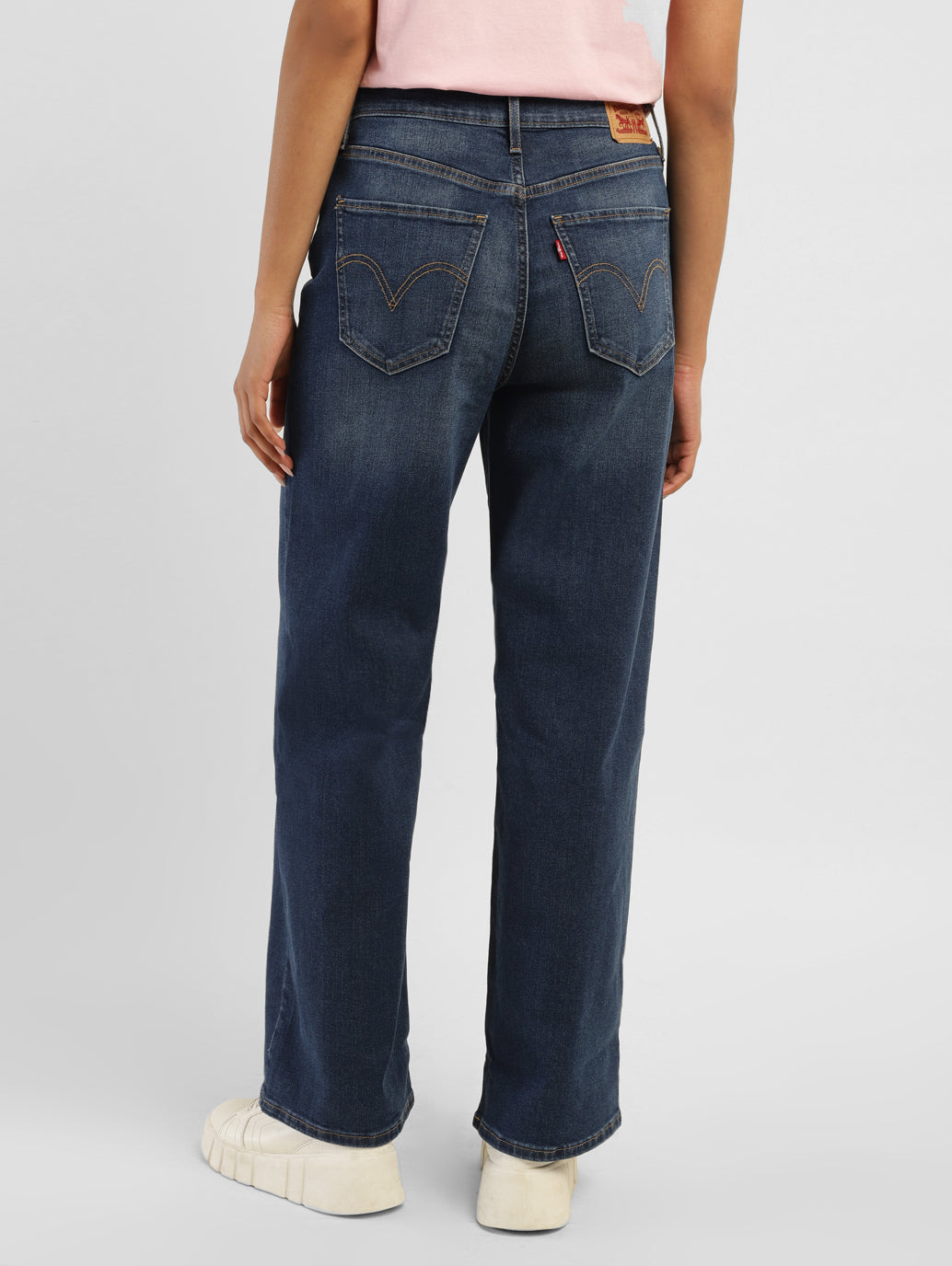 Women's High Rise Wide Leg Jeans