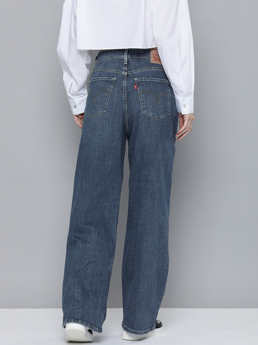 Women's High Rise Wide Leg Jeans