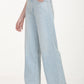 Women's Light Blue Wide Leg Fit High Rise Jeans - RightSide View
