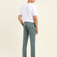 Men's Slim Fit Green Cargo Trousers - 831e4d81-0de7-4752-9a6d-b26b78c13775 View
