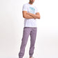 Men's Relaxed Fit Grey Jogger Cargos