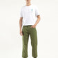 Men's Olive Regular Fit Jogger Trousers