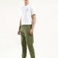 Men's Olive Regular Fit Jogger Trousers