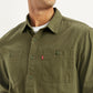 Men's Solid Regular Fit Denim Shirt - 2137274e-3c2e-4c96-92b7-b2053145faee View