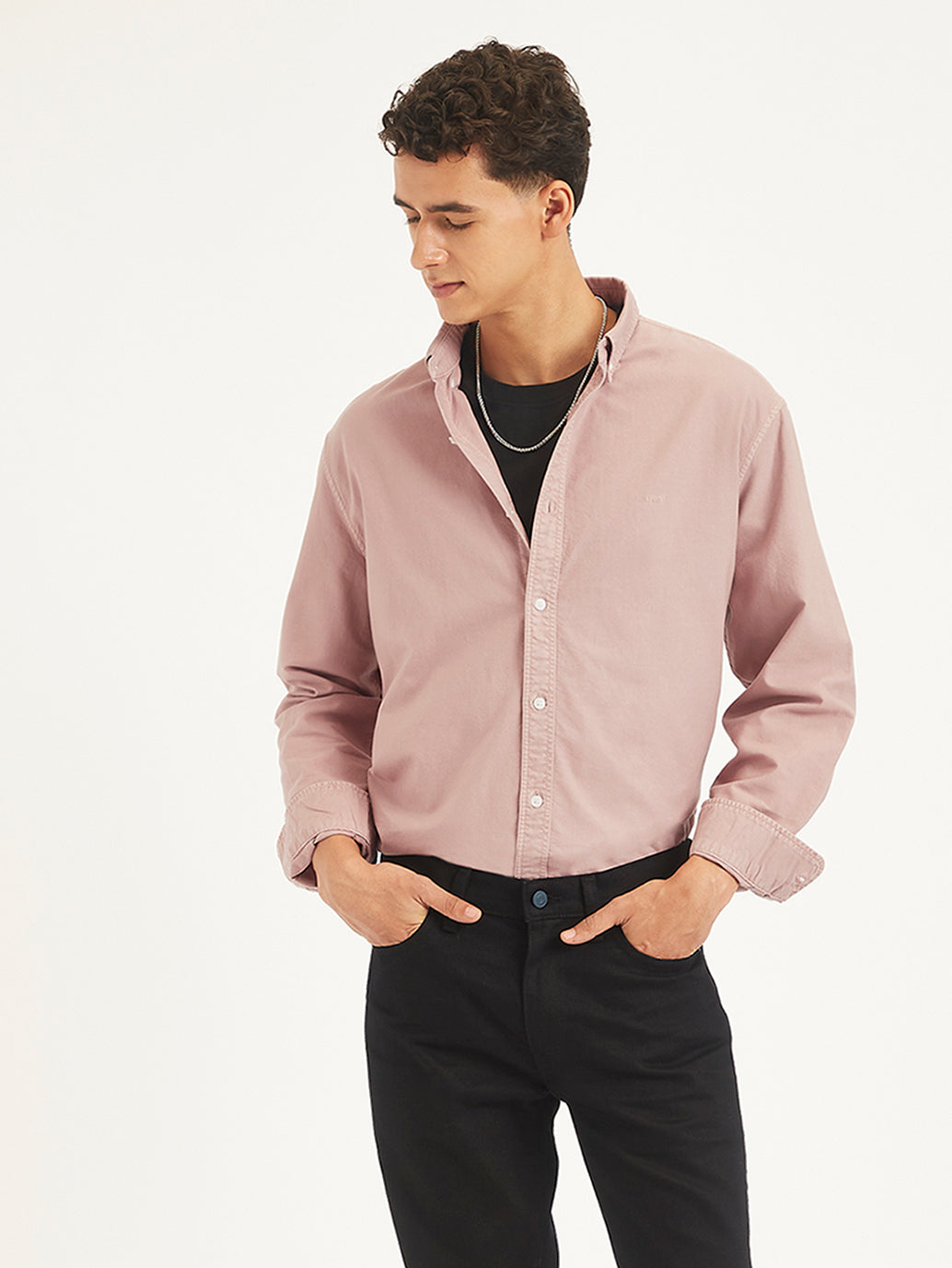 Men's Solid Slim Fit Shirt