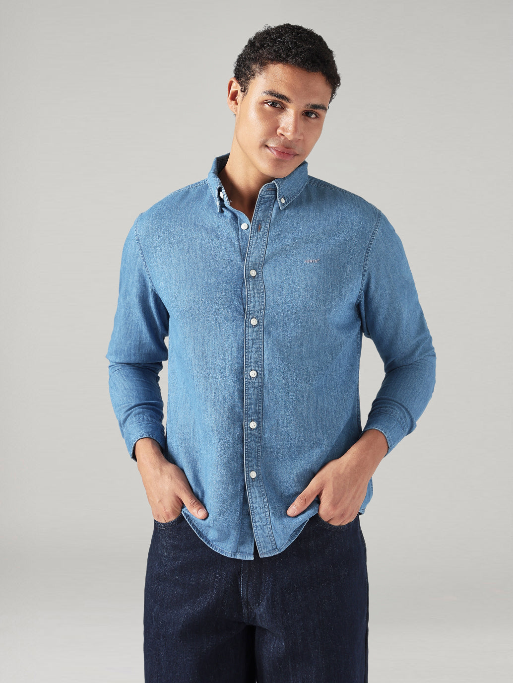Men's Solid Slim Fit Linen Shirt