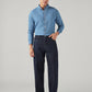 Men's Solid Slim Fit Linen Shirt - Full View
