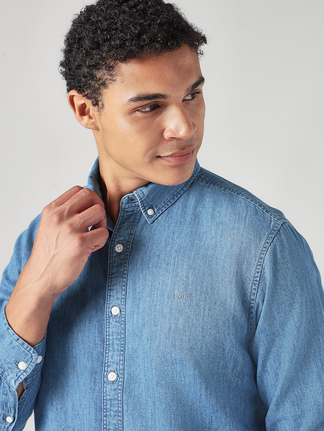 Men's Solid Slim Fit Linen Shirt - 20 View