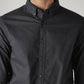 Men's Solid Slim Fit Oxford Shirt - detail View