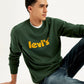 Men's Brand Logo Green Crew Neck Sweater - fddefa1a-5a98-422b-83e2-be003f5a8408 View
