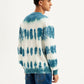 Men's Tie-Dye Crew Neck Sweater - 20dee289-b336-46c0-b56c-85e9ea4dab4a View