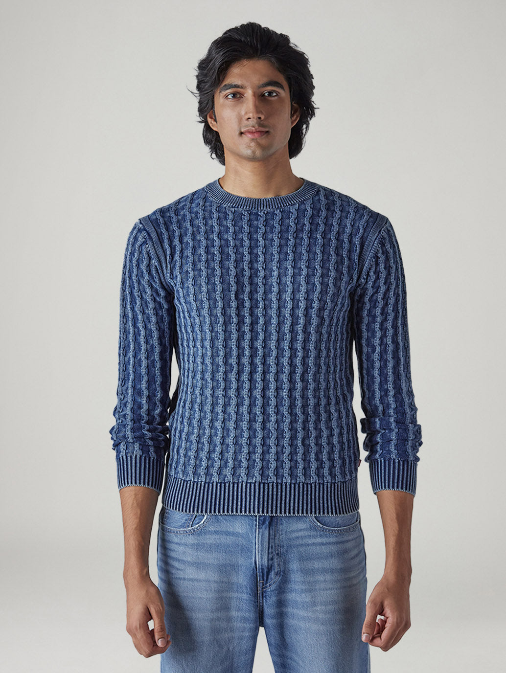 Men's Solid Regular Fit Sweater