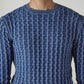Men's Solid Regular Fit Sweater - detail View