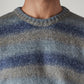 Men's Striped Regular Fit Jersey Sweater - Detail View