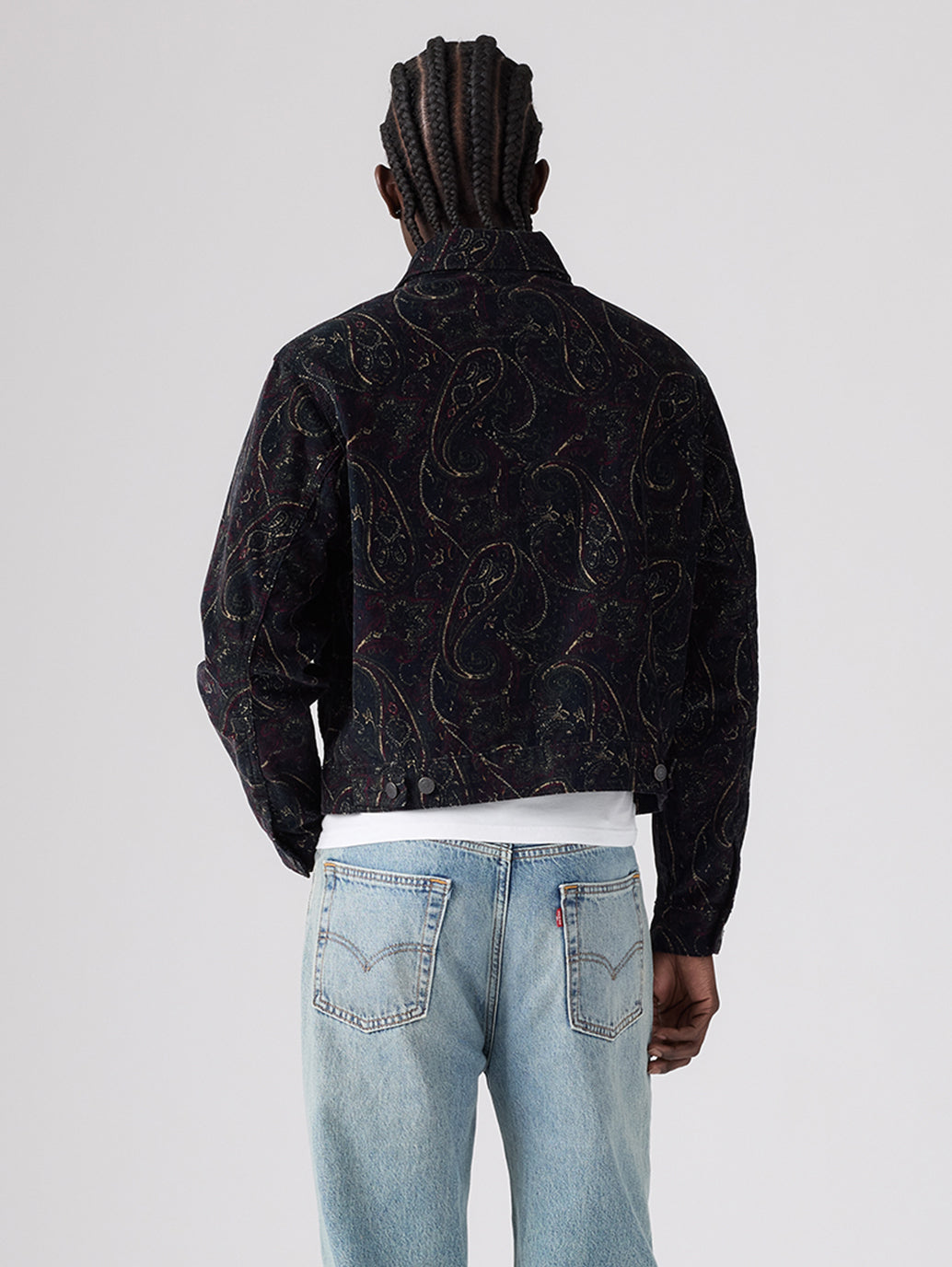 Levi's® Men's Corduroy Embarcadero Station Jacket - Back View