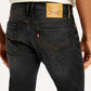 Men's 512 Black Slim Tapered Fit Mid Rise Jeans - 8c91be6d-2e6b-4edc-95f0-711c75a07892 View