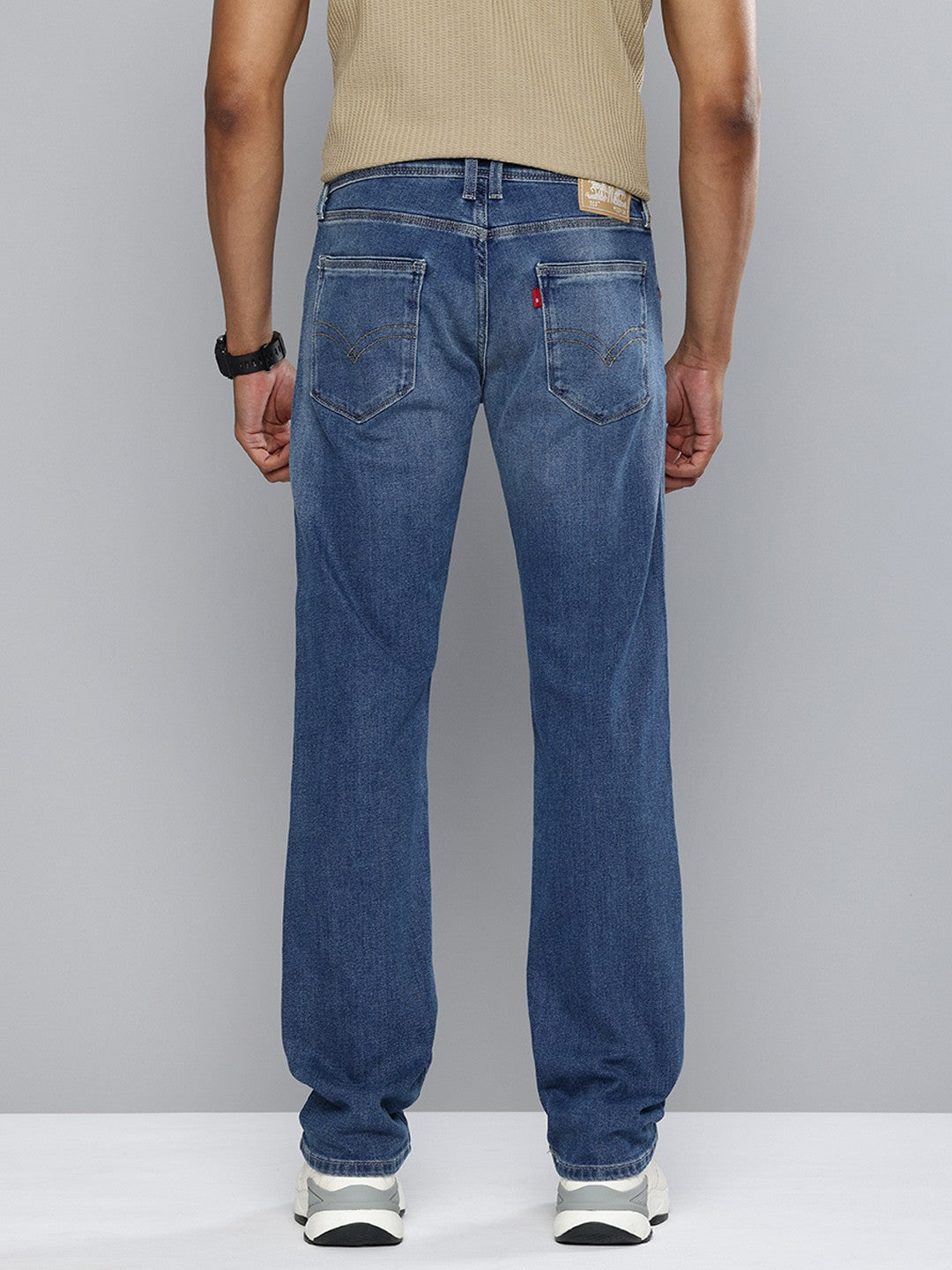 Men's 513 Slim Straight Fit Blue Jeans