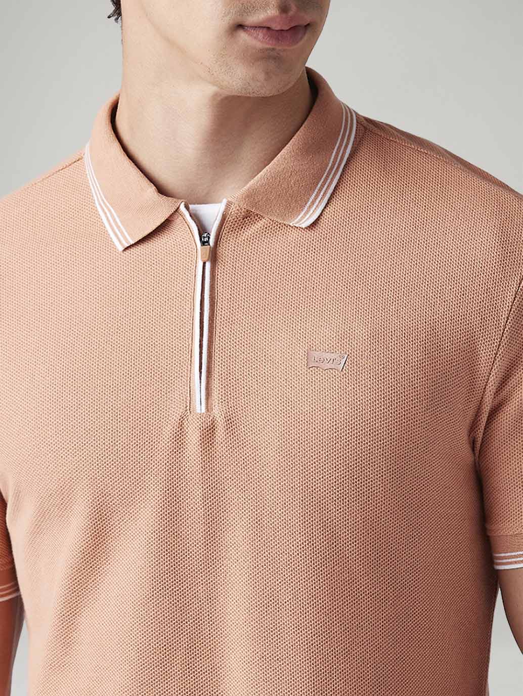 Men's Solid Slim Fit Polo T-Shirt - 20 View