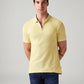 Men's Solid Slim Fit Polo T-Shirt - Styleshot View