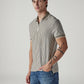 Men's Striped Regular Fit Polo T-shirt - Side View