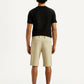 Men's 541 Khaki Tapered Fit Mid Rise Shorts - Back View