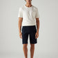 Men's 541 Navy Tapered Fit Mid Rise Shorts - Front View