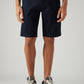 Men's 541 Navy Tapered Fit Mid Rise Shorts - Front View