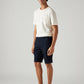 Men's 541 Navy Tapered Fit Mid Rise Shorts - Side View