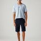 Men's 541 Navy Tapered Fit Mid Rise Shorts - Styleshot View